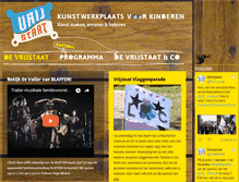 Tablet Screenshot of devrijstaat.nl